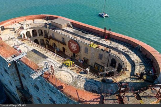 Fort Boyard 2025 - Survol en drone