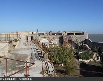 Vue intérieur du Fort Enet