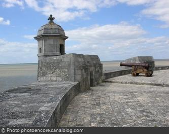 La terrasse du Fort Louvois