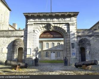 L'entrée du Musée National de la Marine