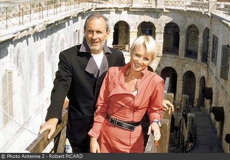 Fort Boyard - Patrice Laffont et Sophie Davant en 1991