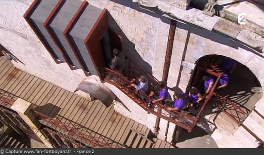 Fort Boyard - Accès à la Cage de Rouge