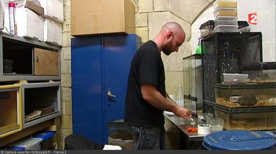 Cellules-coulisses de Fort Boyard - Animalerie en cellule 007 (2015)