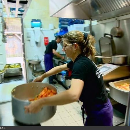 Coulisses des tournages de Fort Boyard - Cuisine en cellule 023 (2018)