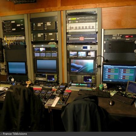 Coulisses des tournages de Fort Boyard - Régie audio interne en cellule 014 (2018)