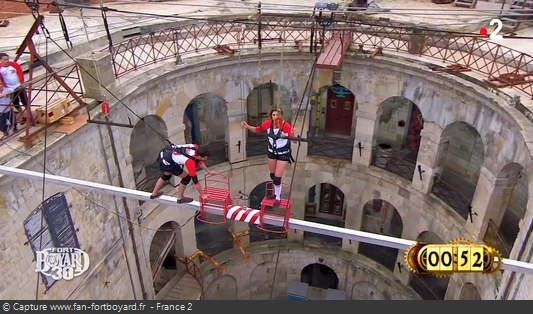 Fort Boyard 2019 - Double-chaise instable (2019)
