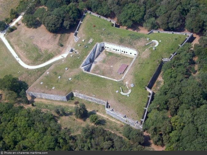 Vue aérienne du Fort Liédot