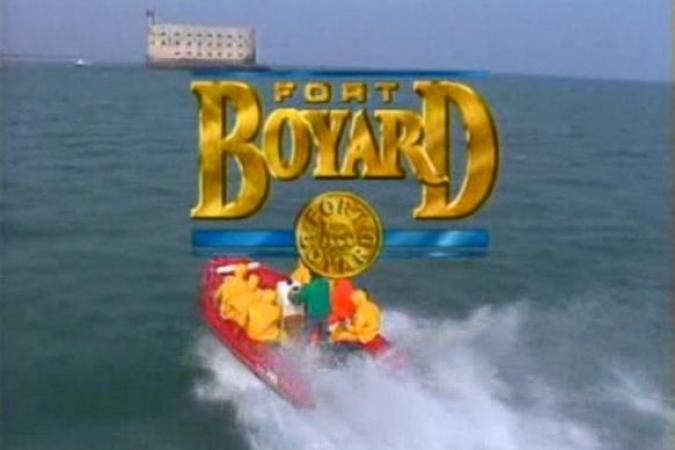 Intégration du logo dans le générique de Fort Boyard 1992-1994