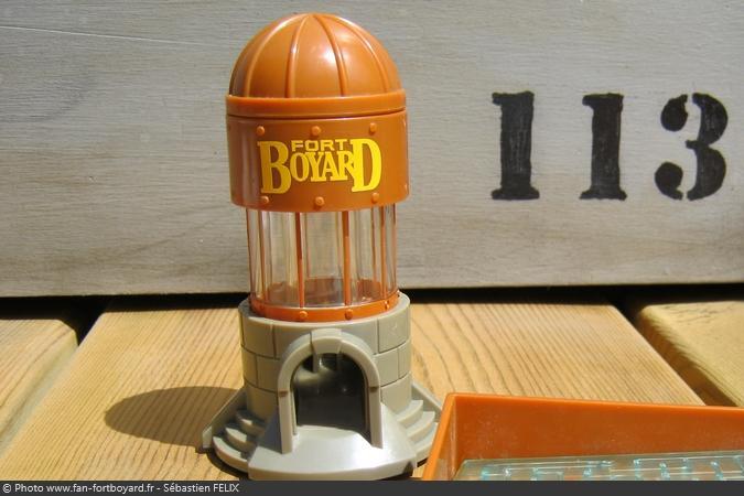 Intégration du logo sur les figurations de Fort Boyard en 1999