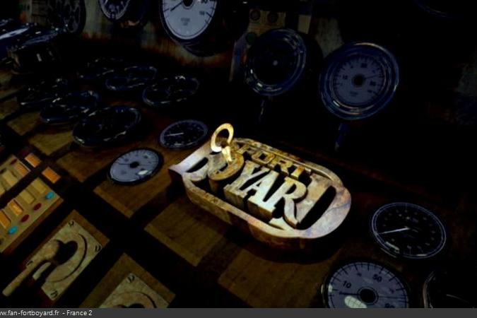 Intégration du logo dans le générique de Fort Boyard 2009
