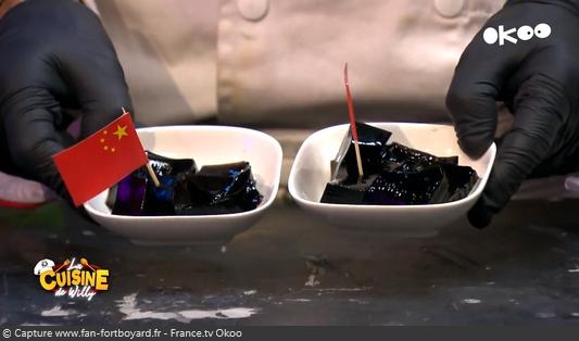 La Cuisine de Willy 2020-17 - Rose et Maxime (la dégustation : Gelée d'herbe)