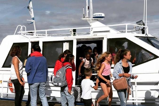 Visite du Fort Boyard lors des tournages des émissions La Cuisine de Willy en juin 2020