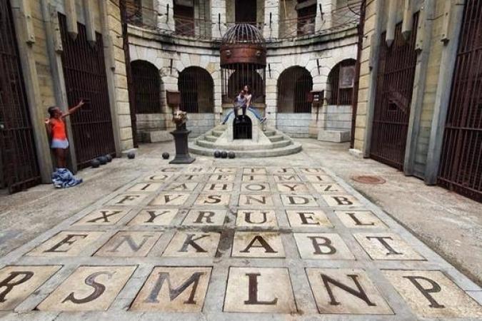 Visite du Fort Boyard lors des tournages des émissions La Cuisine de Willy en juin 2020