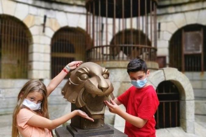 Visite du Fort Boyard lors des tournages des émissions La Cuisine de Willy en juin 2020