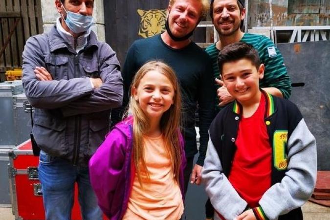 Visite du Fort Boyard lors des tournages des émissions La Cuisine de Willy en juin 2020