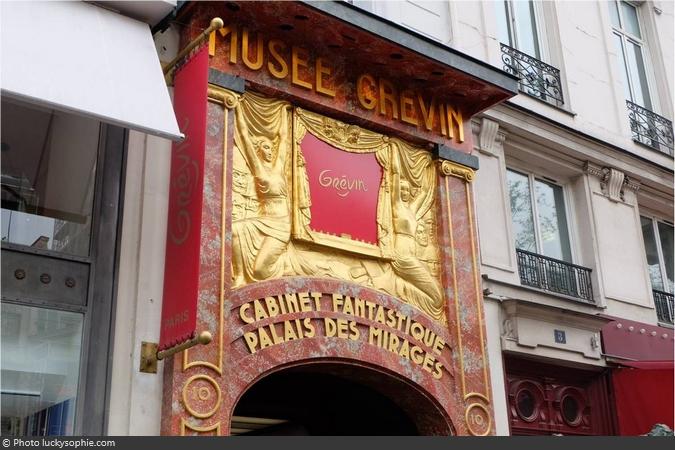 Façade du Musée Grévin à Paris