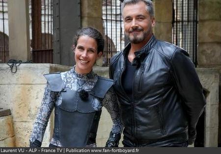 Fort boyard personnages guerriere mystere clemence 2022 02