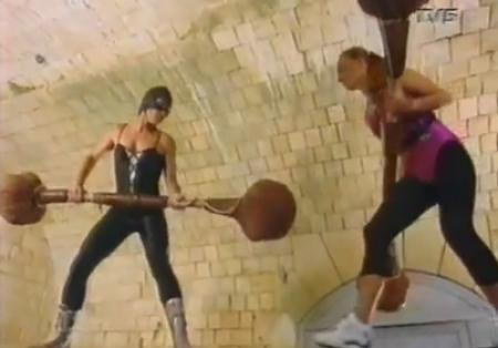 Fort Boyard - Lutteuse en 1993