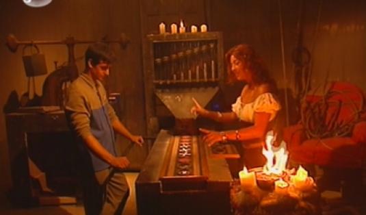 Fort Boyard - Presse à Boyard avec Bohémienne (1998-2001)