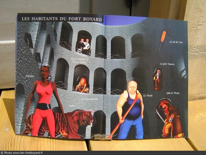 Album Panini - Le Trésor de Fort Boyard (1998)