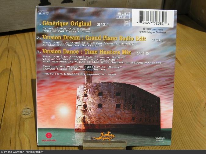 CD - Single 3 titres Fort Boyard (1996)