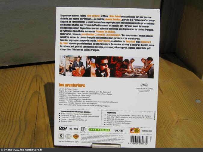DVD - Les aventuriers avec A.Delon et L.Ventura (2007)
