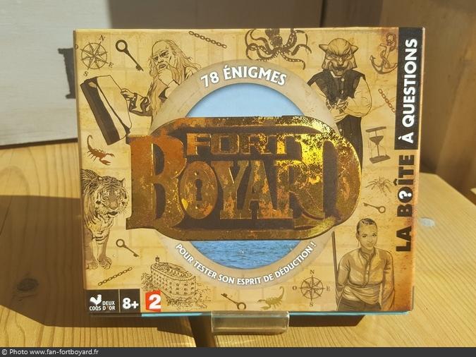 Jeu miniature - La Boîte à questions Fort Boyard (2017)