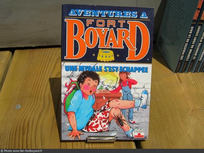 Livre-fiction - Aventures à Fort Boyard / Une mygale s'est échappée (1993)
