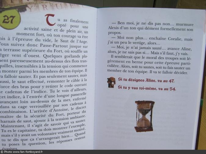 Livre-fiction - Fort Boyard, les mystères du fort de D. Mitrecey (2012)