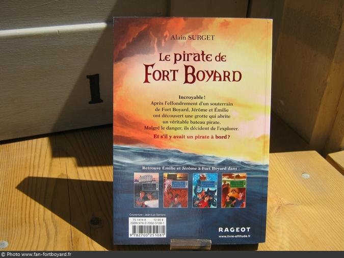 Livre-fiction - Le Pirate de Fort Boyard de A. Surget (2016)