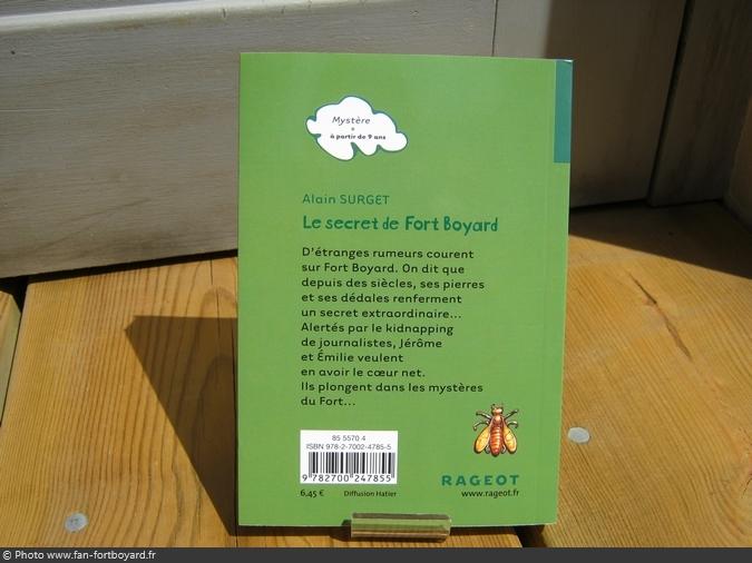 Livre-fiction - Le secret de Fort Boyard de A. Surget (2015)