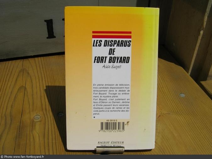 Fort boyard produits derives livre fiction les disparus de fort boyard alain surget 1996 04