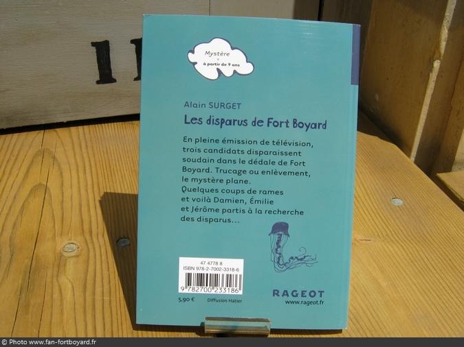 Livre-fiction - Les disparus de Fort Boyard de A. Surget (2007)