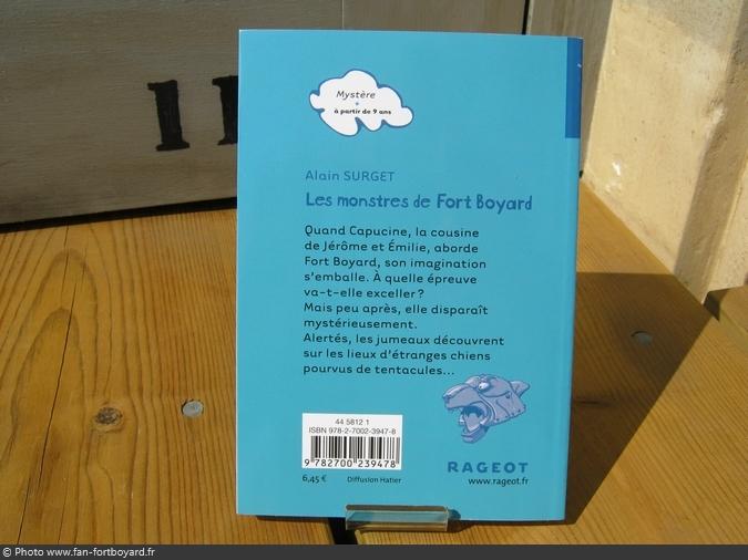 Livre-fiction - Les monstres de Fort Boyard de A. Surget (2013)