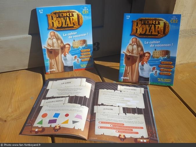 Livre-jeu - Les Cahiers de vacances Fort Boyard du CP au CE2 (2017)