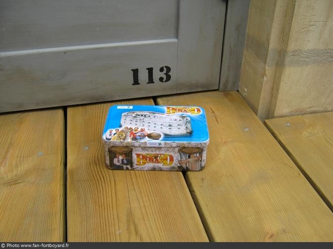Objet - Boîte en métal rectangulaire Fort Boyard (2009)
