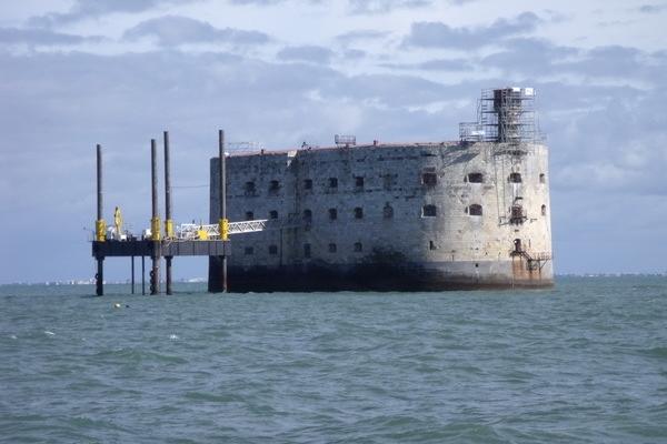 Restauration de la vigie de Fort Boyard (2011) - Les travaux