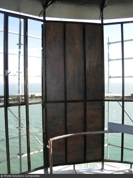 Restauration de la vigie de Fort Boyard (2011) - La nouvelle vigie