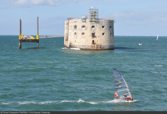 Fort Boyard Challenge 2011 / La vigie du Fort Boyard démontée