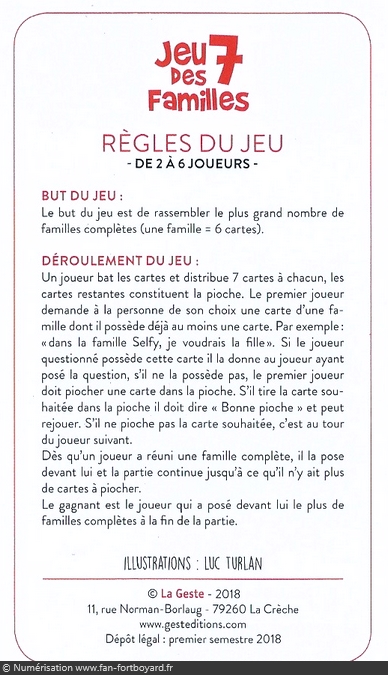 Jeu des 7 familles - Fort Boyard (La Geste - mai 2018)