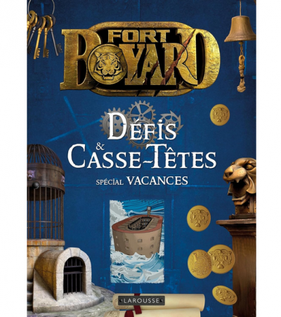Cahier de vacances pour adultes  - Fort Boyard : Défis et Casse-têtes (Larousse)