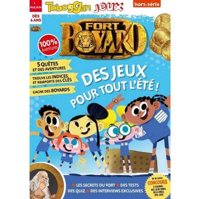 Toboggan Jeux - Hors-série Fort Boyard, des jeux pour tout l'été ! (Milan Presse)