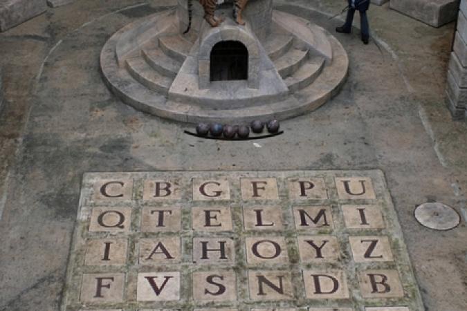 L’alphabet de la Salle du Trésor