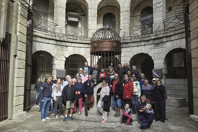 Visite des gagnants d'un concours France Bleu La Rochelle en septembre 2019